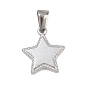 303 подвески из нержавеющей стали, звезда очарование