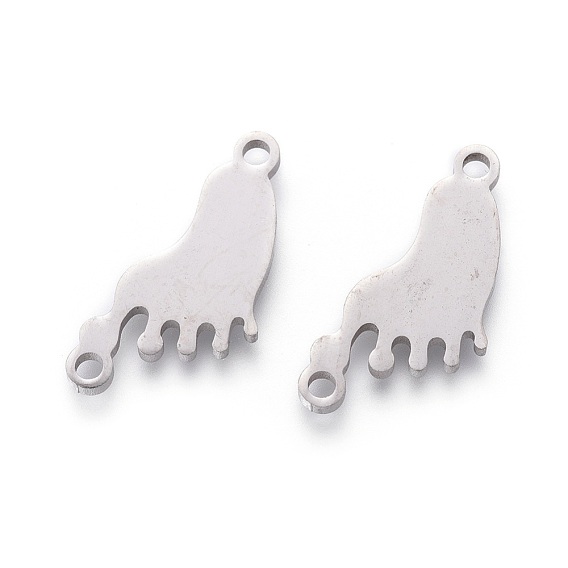 201 Stainless Steel Links, Manual Polishing, Foot