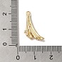 Brass Micro Pave Cubic Zirconia Pendants, Tassel