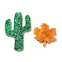 Акриловые подвески, амулеты в виде кактуса/листа