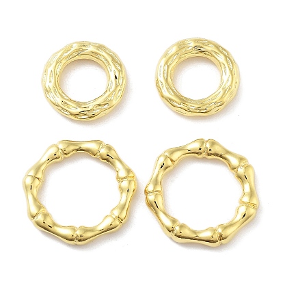 Соединительные колечки из сплава, текстурированное кольцо/бамбуковое соединительное кольцо