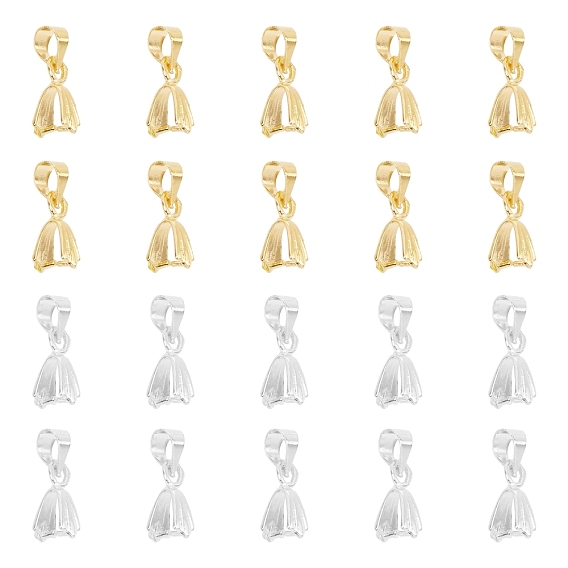 Brass Ice Pick Pinch Bails