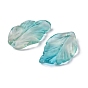 Handmade Lampwork Pendants, Leaf