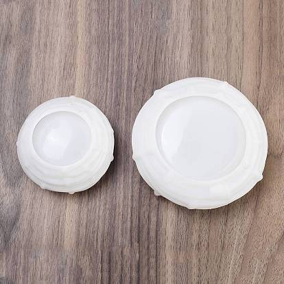 Силиконовые формы для свечей своими руками, для изготовления свечей, плоско-круглые