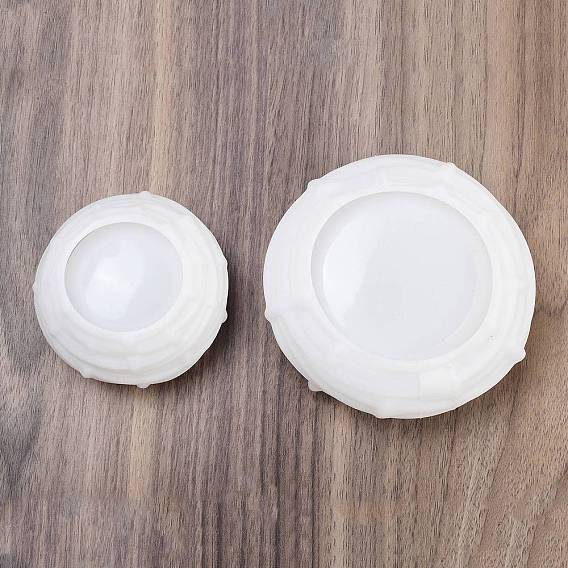 Силиконовые формы для свечей своими руками, для изготовления свечей, плоско-круглые