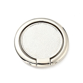 Плоская круглая подставка для мобильного телефона из сплава, вращение кольцо для захвата пальца подножка