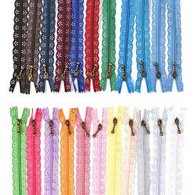 Garment Accessories, Nylon Lace Zipper, Zip-fastener Components