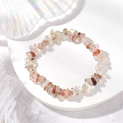 Браслеты из натурального черного золота с рутиловым кварцем и бусинами для детей