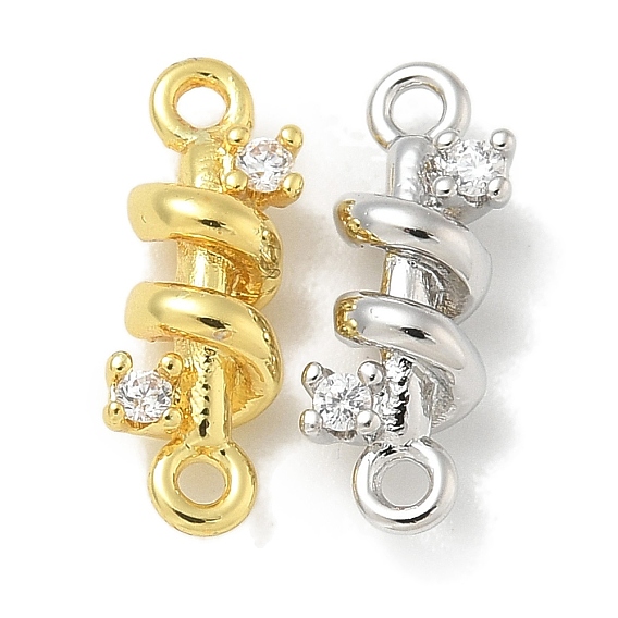 Стойка покрытие латунь прозрачный кубический цирконий вихревой соединитель подвески, долговечный, без свинца и без кадмия