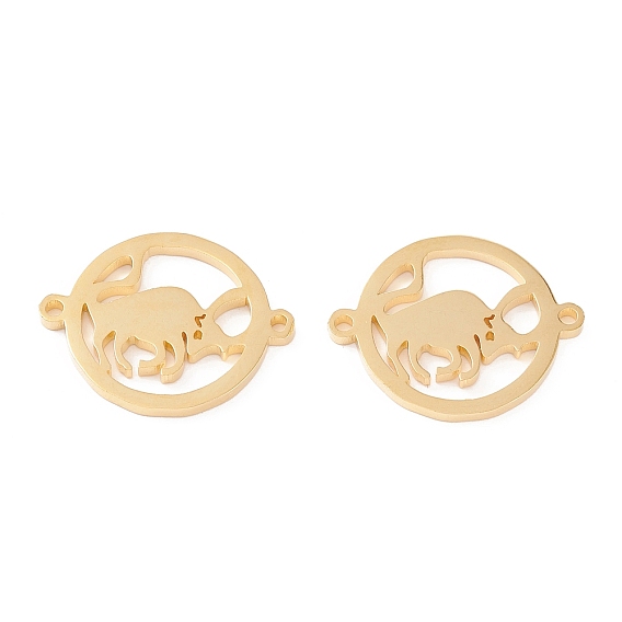 201 ссылки нержавеющей стали, ручная полировка, кольцо со скотом