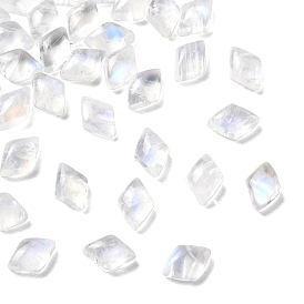 Натуральный радужный лунный камень класса АА кабошоны, ромб