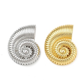 Латунные подвески, подвески в форме раковины, стойки покрытие, без кадмия и без свинца, долговечный