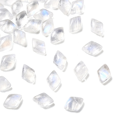 Натуральный радужный лунный камень класса АА кабошоны, ромб