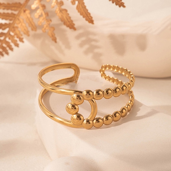 304 женские браслеты-манжеты из нержавеющей стали