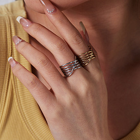 304 уникальный дизайн полого поперечного кольца-манжеты из нержавеющей стали