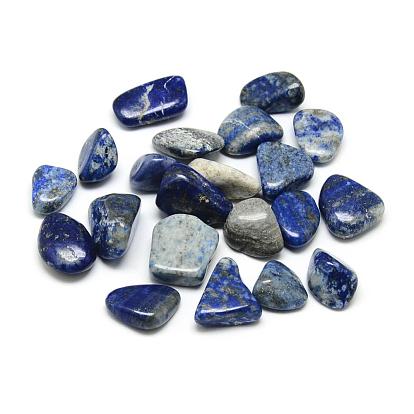 Synthetic Lapis Lazuli Beads, Tumbled Stone, No Hole/Undrilled, Dyed, Nuggets