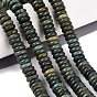 Natural Shoushan Jade Beads Strands, Disc, Heishi Beads