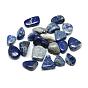 Synthetische Lapislazuli-Perlen, getrommelt Stein, kein Loch / ungekratzt, gefärbt, Nuggets