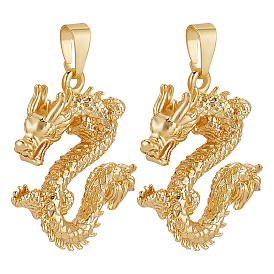 Латунные подвески, очарование дракона