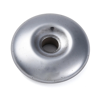 Подвеска из натурального терагерцового камня, плоско-круглые