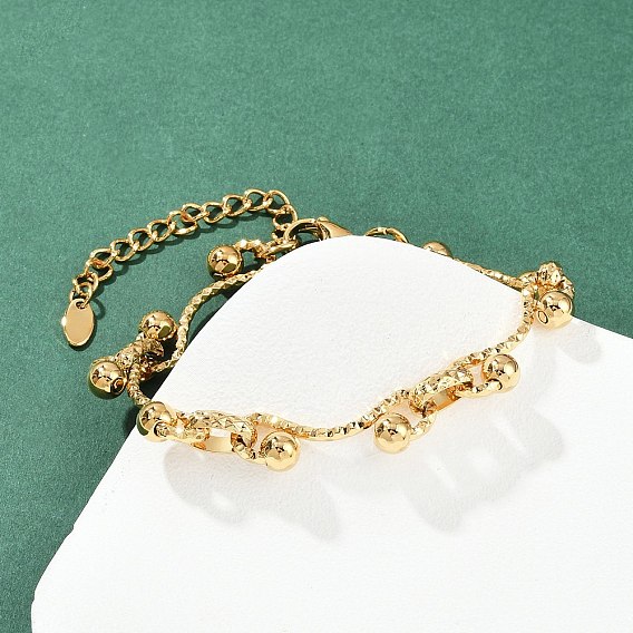 304 женские браслеты-цепочки со звеньями из нержавеющей стали, вакуумное покрытие pvd