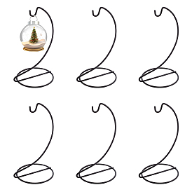 Железная витрина, вешалка для растений, держатель дисплея украшений, для подвешивания глобуса ведьма мяч художественное ремесло, домашняя вечеринка украшения крючок