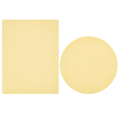 2 листы 2 стили гончарный круг коврик ткань, вспомогательный инструмент для глиняной скульптуры из впитывающего полотенца из ПВА, аксессуары для гончарных машин, прямоугольник и плоский круглый