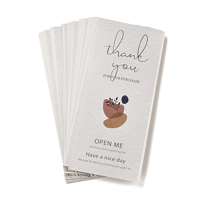 Спасибо стикер, бумажные герметизирующие наклейки с покрытием, прямоугольник с рисунком слова, для подарочной упаковки уплотнительная лента