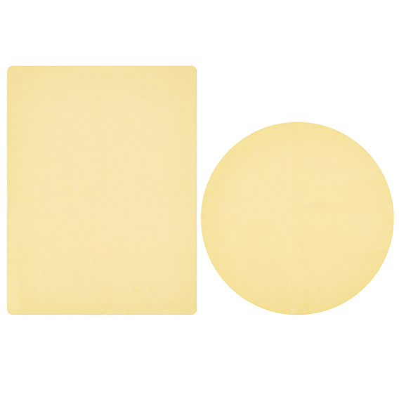 2 листы 2 стили гончарный круг коврик ткань, вспомогательный инструмент для глиняной скульптуры из впитывающего полотенца из ПВА, аксессуары для гончарных машин, прямоугольник и плоский круглый