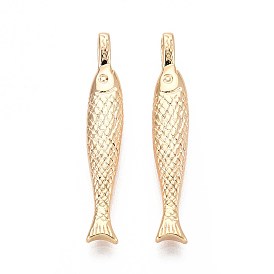 Brass Pendants, Fish