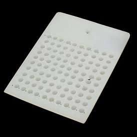 Tableros de contador de cuentas de plástico, para contar 5 mm 100 perlas