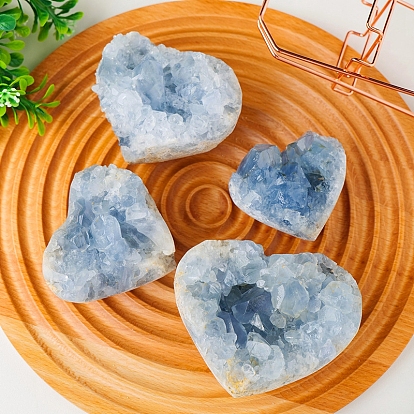 Natural Druzy Kyanite Clusters Display Decorations, Raw Geode Stone Home Decoration, Nuggets