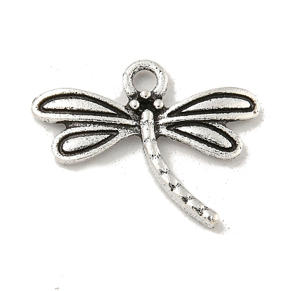 Сплавочные подвески тибетского стиля, без кадмия и без свинца, стрекоза