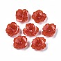 Des perles en plastique, fleur