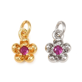 Латунные микро проложить кубического циркония подвески, 