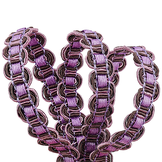 S-образная кружевная отделка из полиэстера, для штор, декор домашнего текстиля