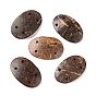 4-Hole Coconut Buttons, Oval