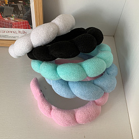 Cloud Bubble Twisted Headband: Cute and Versatile Hair Accessory for Girls