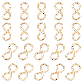 20шт. латунные звенья/соединители, бесконечность