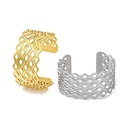 304 женские браслеты-манжеты из нержавеющей стали