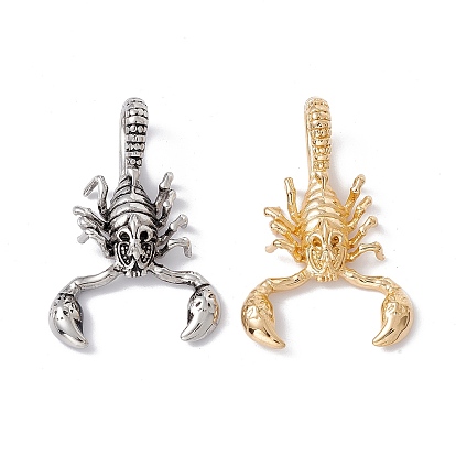 304 подвески из нержавеющей стали, шарм скорпиона