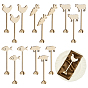 15Pcs 5 Styles Wood Menu Selection Sign, for Wedding, Restaurant, Birthday Party Decorations