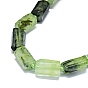 Natural Prehnite Beads Strands, Nuggets