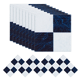 Квадратный с узором тартан мини-самшитовый пол, мебельные аксессуары для кукольного домика