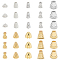 100Pcs 10 Style Alloy Bead Cones & Caps