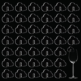 Подвески из акрилового бокала, бокал маркер, облако