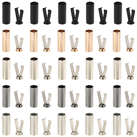 50 коробки 5 цветные наконечники для защиты шнурков из сплава, металлические наконечники шнура