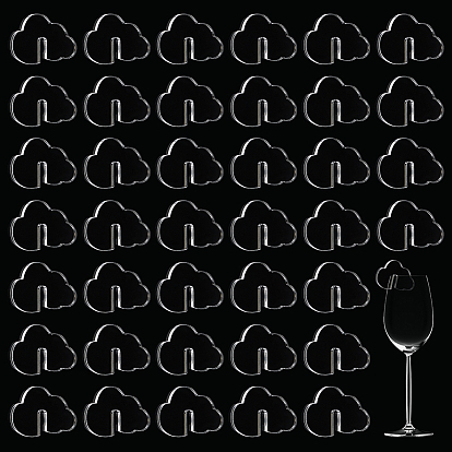 Подвески из акрилового бокала, бокал маркер, облако