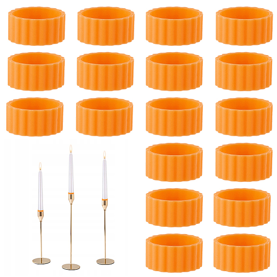 20шт. силиконовых эластичных колец, кольца-протекторы для свечей