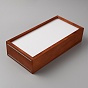 Rectangle Wood Shadow Box Frames, Desk Display Cases, with Double-sided Acrylic Clear Window, for Memorabilia Pictures Medals Plant Specimen Dry Bouquet